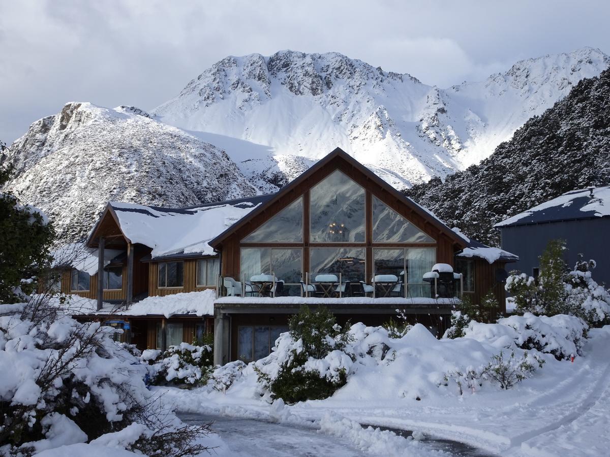 Aoraki Mount Cook Alpine Lodge Buitenkant foto