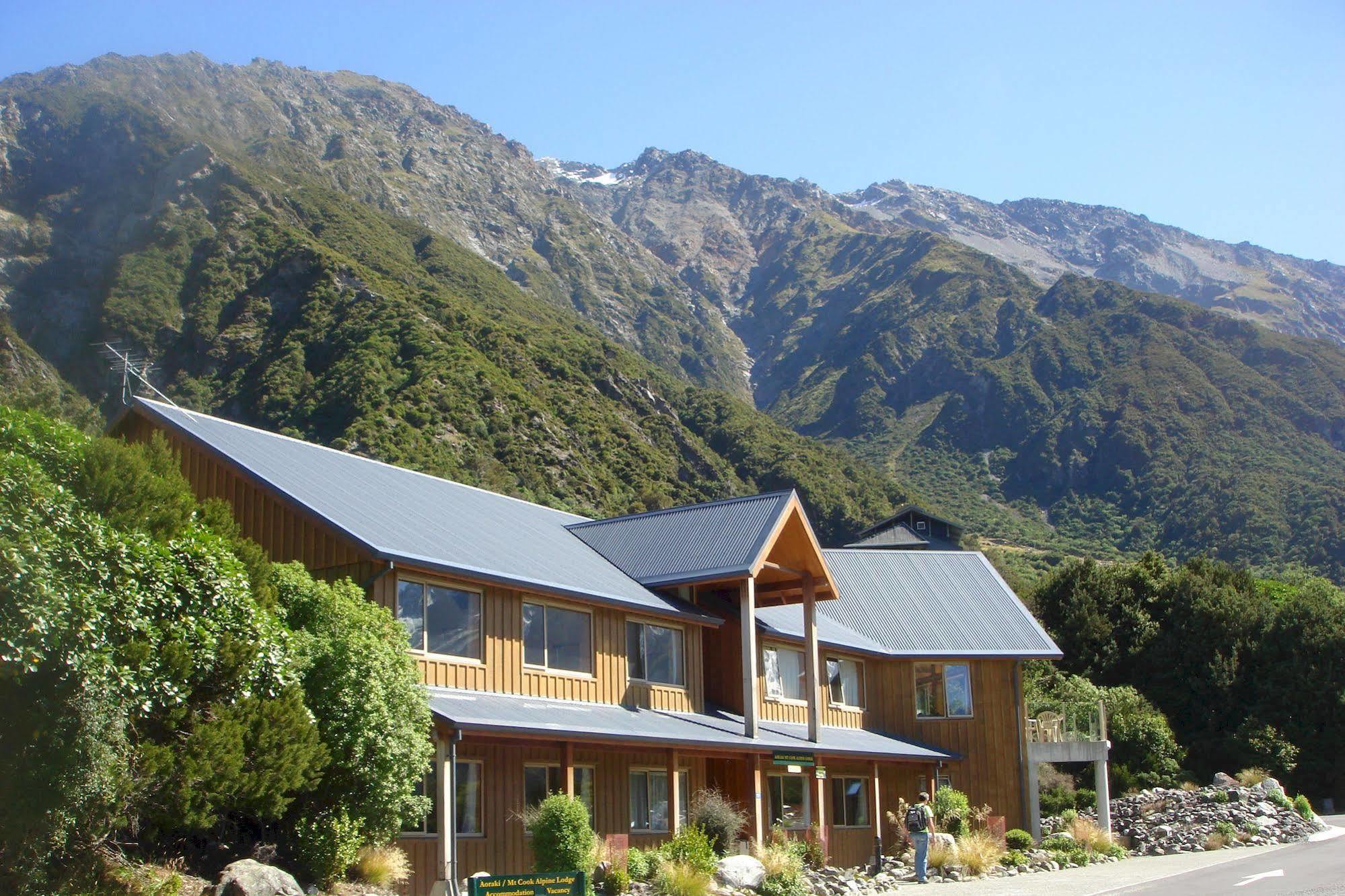 Aoraki Mount Cook Alpine Lodge Buitenkant foto